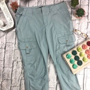 WHBM - Convertible Ankle to Crop Cargo Pants - 10